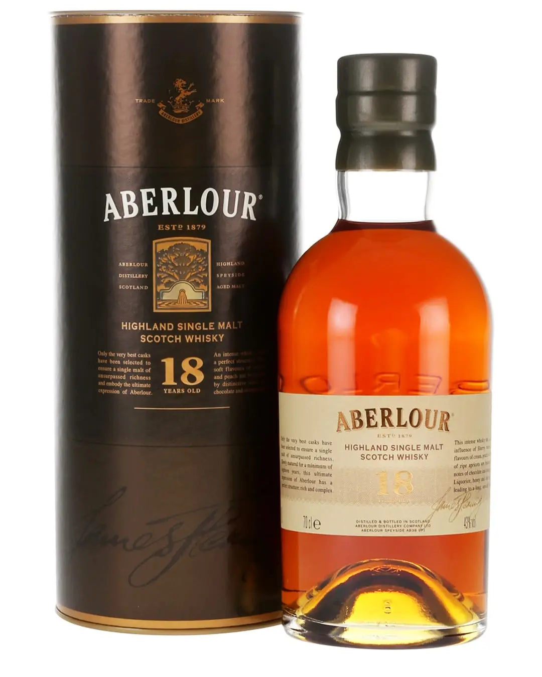 Aberlour Highland Single Malt Scotch Whisky 18 year old 750ml - The Wine Guy