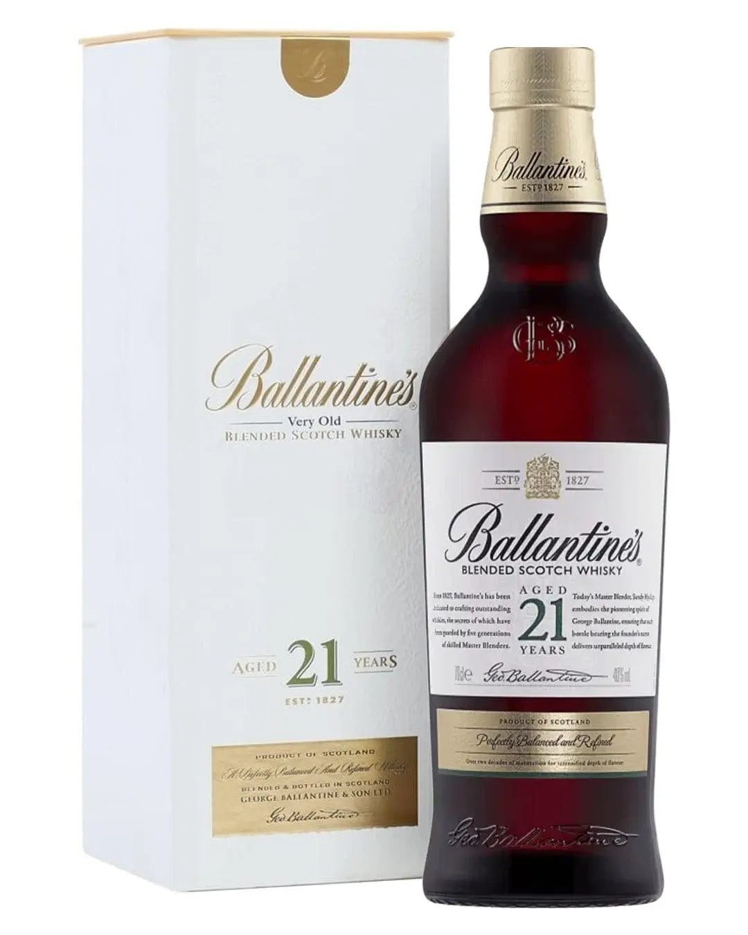 Ballantine's 21 Year Old Whisky, 70 cl