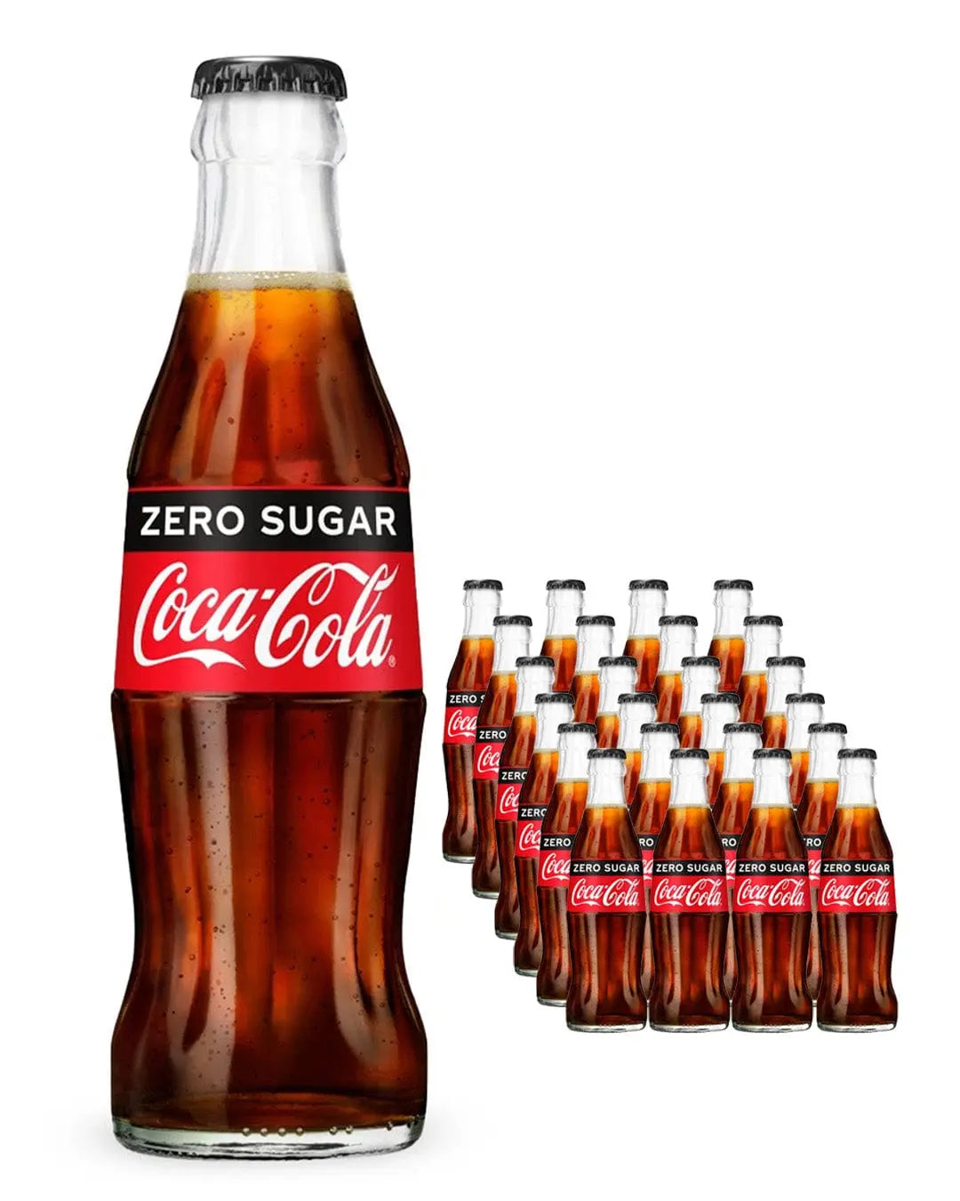 Diet Coke Small Glass Bottles 24 x 200ml