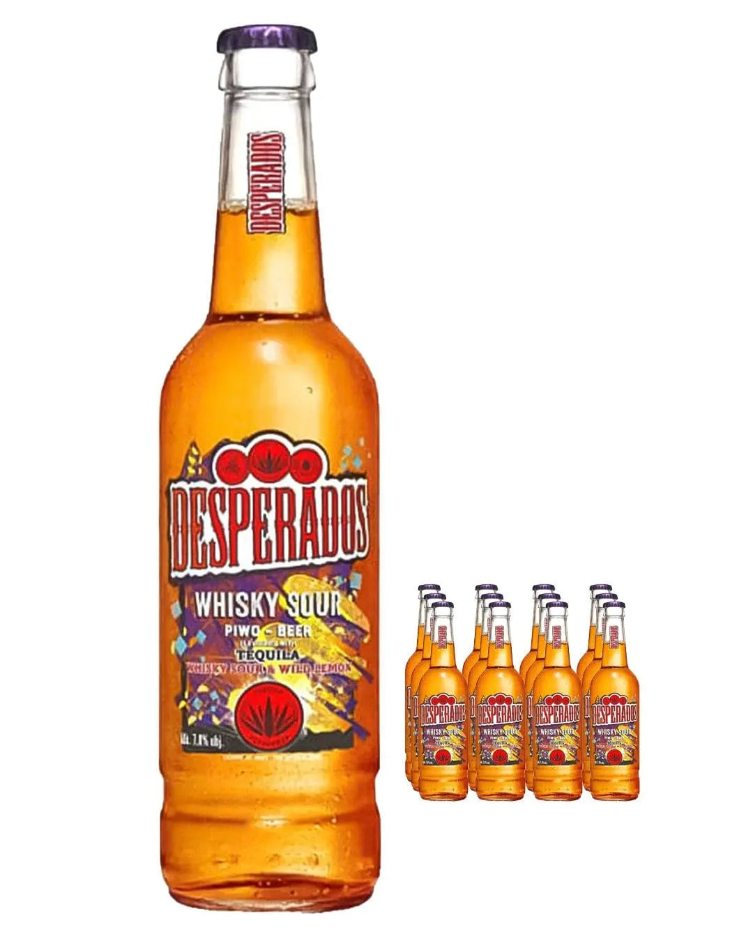 Desperados Tequila Flavoured Lager Beer Bottle 650ml