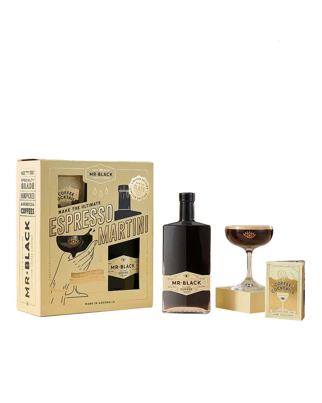 Mr Black Cold Brew Coffee Liqueur - Espresso Martini Gift Pack