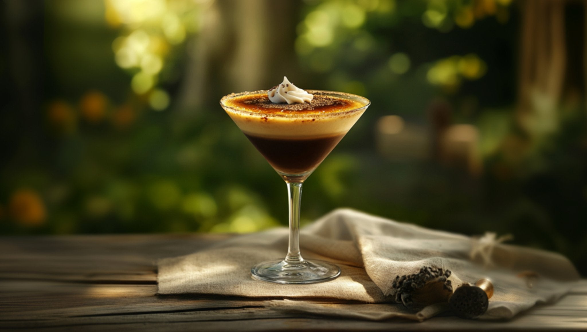 Crème Brulée Iced Espresso Martini Cocktail Recipe