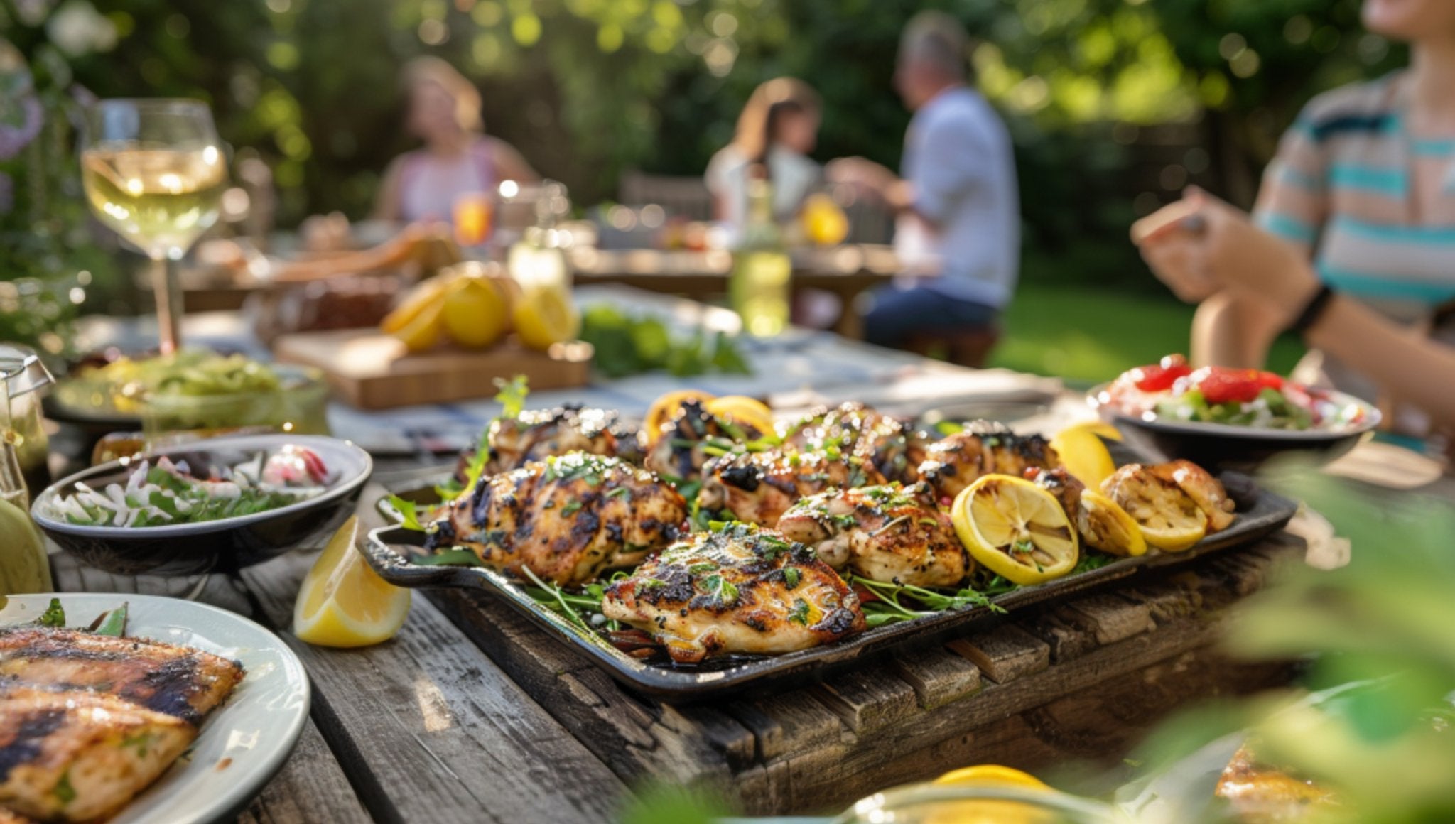 Lemon and Gin Marinated Grilled Chicken Recipe