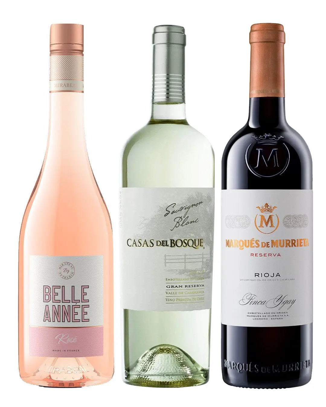 3 for £30 Wine Selection Pack, 3 x 75 cl Wine Cases