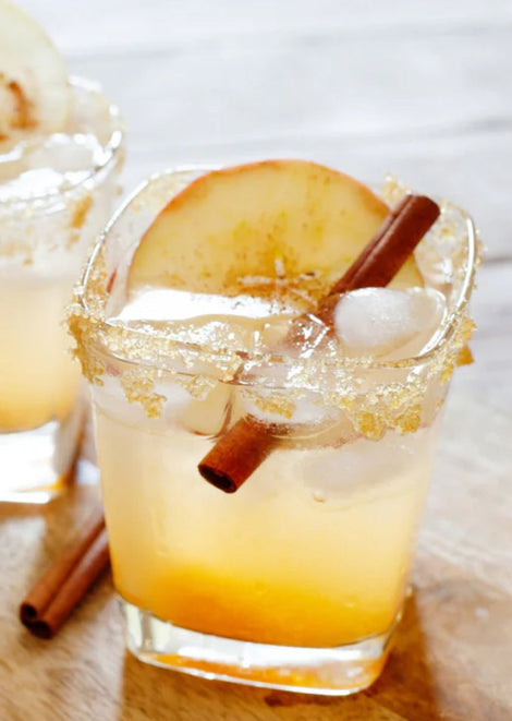 Bourbon Cider Smash Cocktail