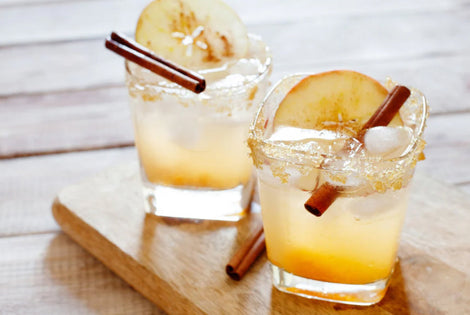 Bourbon Cider Smash Cocktail