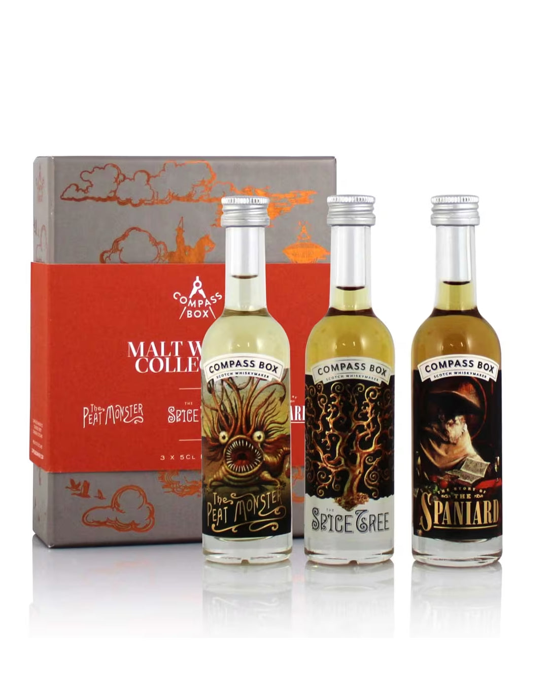 Compass Box Malt Whisky Collection, 3 x 5 cl