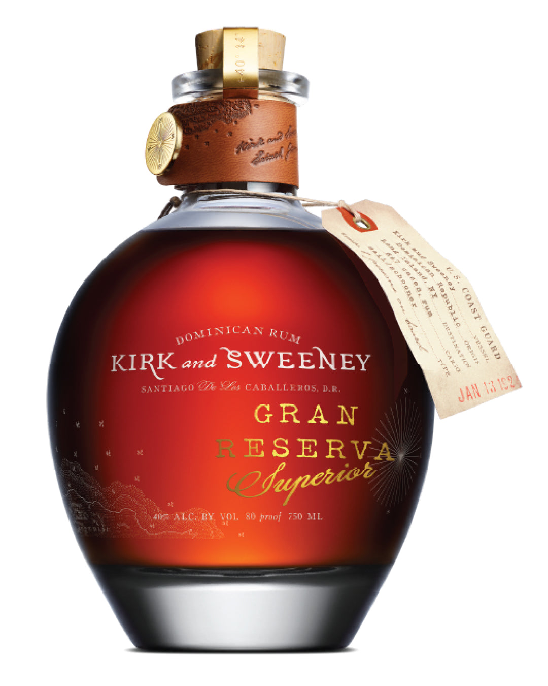 Kirk & Sweeney Gran Reserva Superior Rum, 70 cl