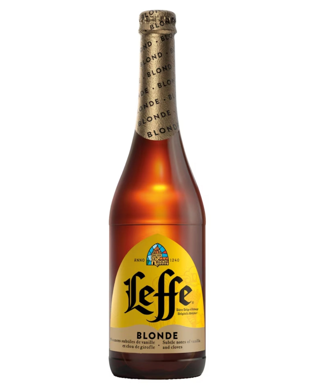 Leffe Blonde Belgian Ale Bottle, 1 x 750 ml