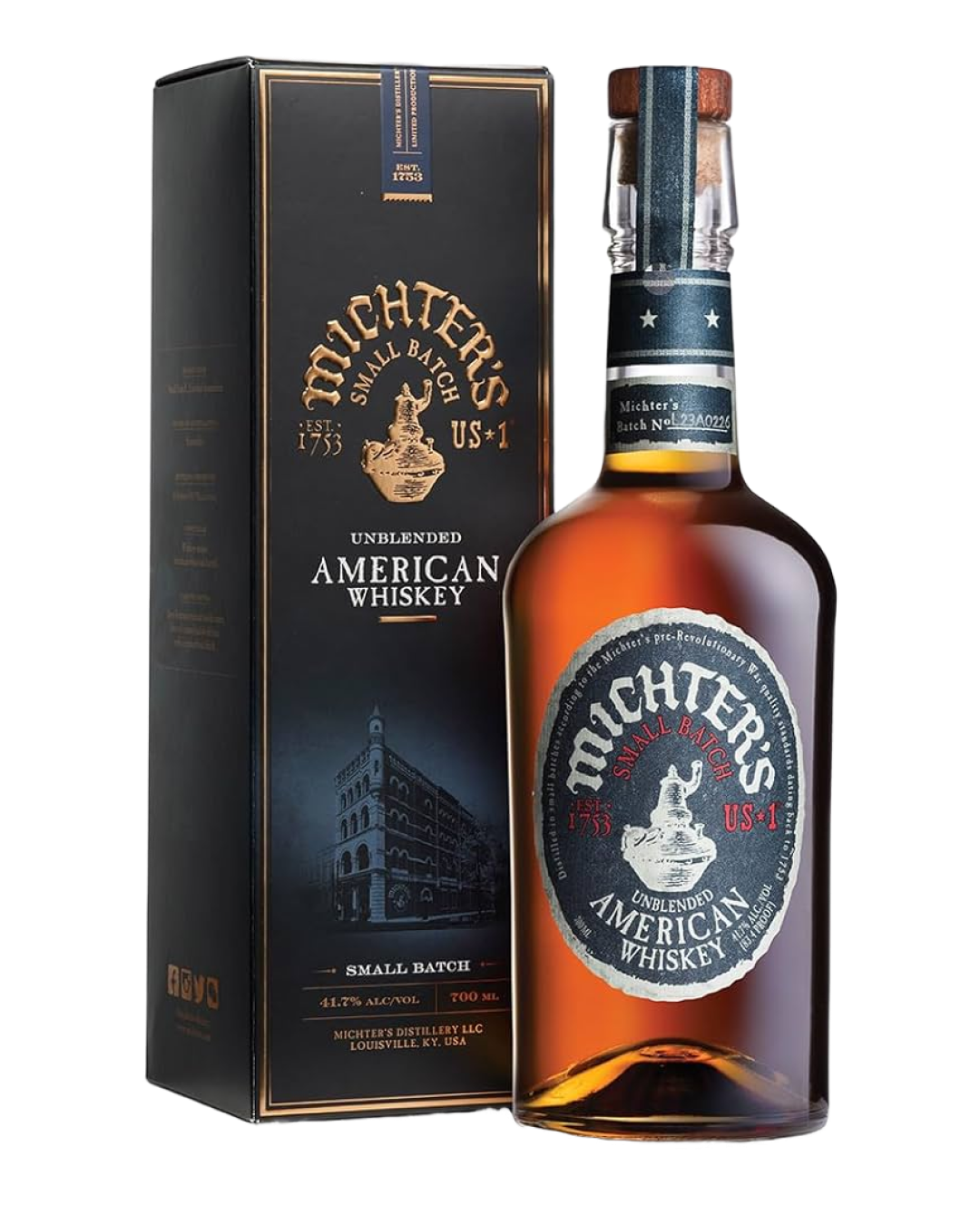 Michter's US*1 Unblended American Whiskey, 70 cl