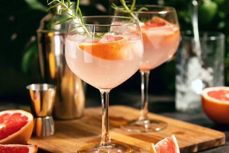 Pink Gin Fizz