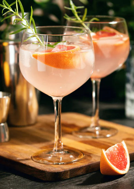 Pink Gin Fizz