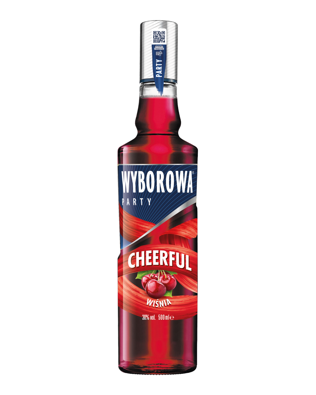 Wyborowa Cherry Vodka, 70 cl