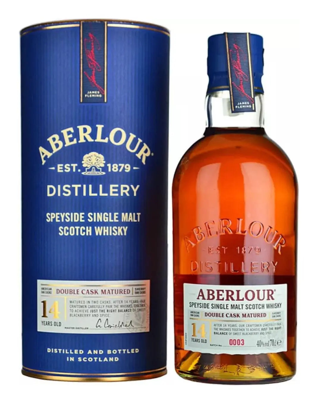 Aberlour 14 Year Old Double Cask Malt Whisky, 70 cl Whisky