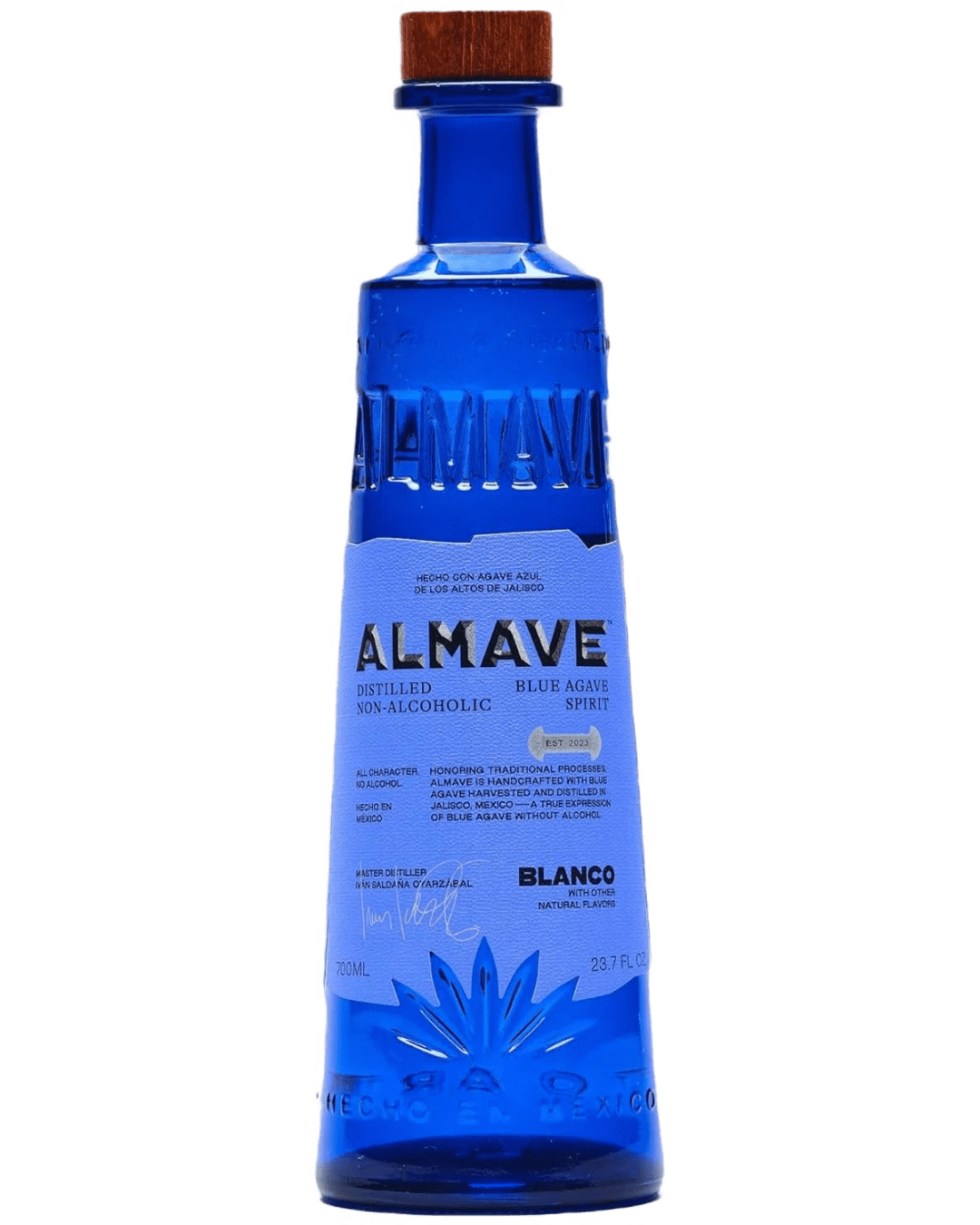 Almave Blanco Non-Alcoholic Blue Agave Spirit, 70 cl Tequila & Mezcal