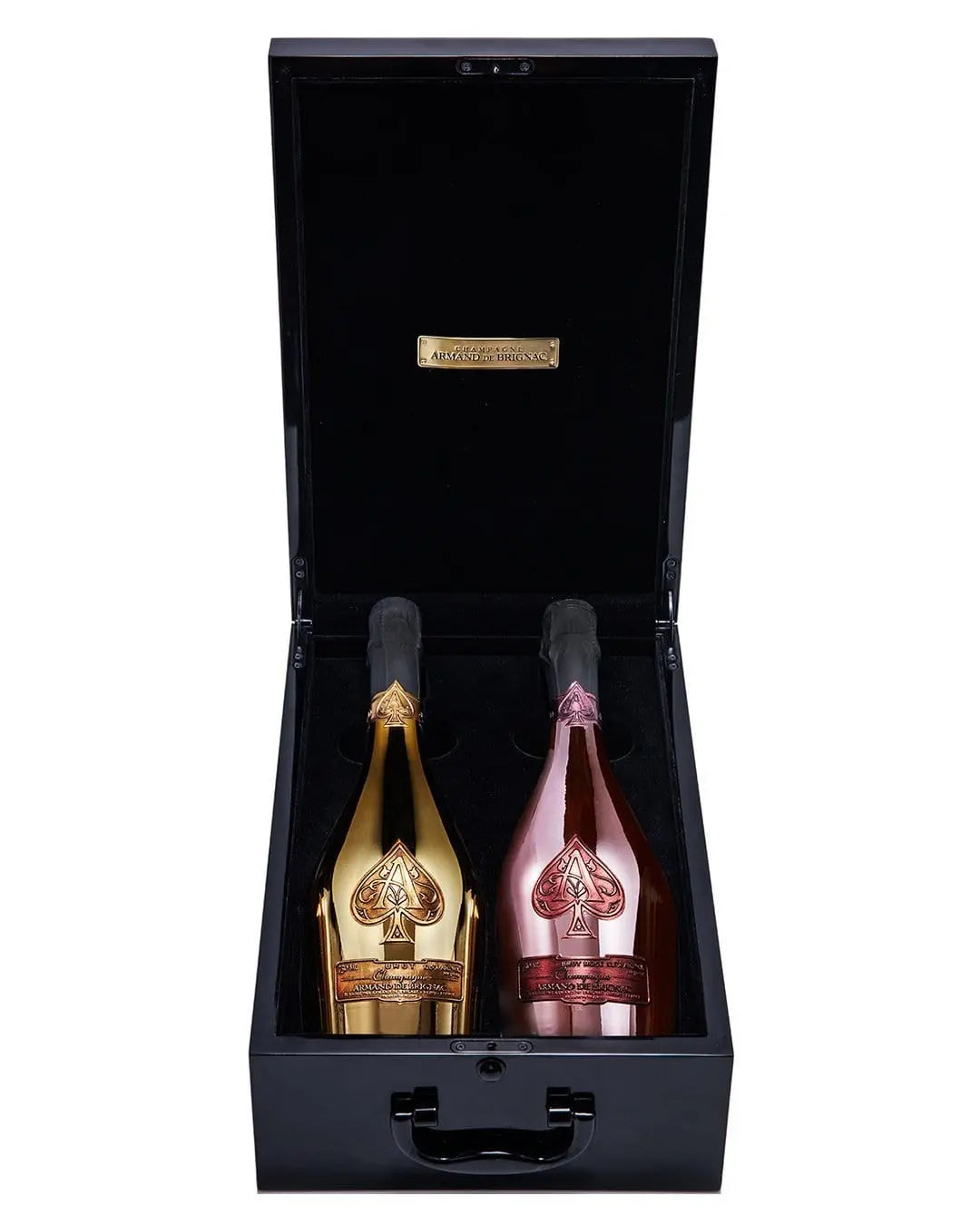 Armand de Brignac Brut Rosé & Brut Gold Gift Set, 2 x 75 cl Champagne & Sparkling