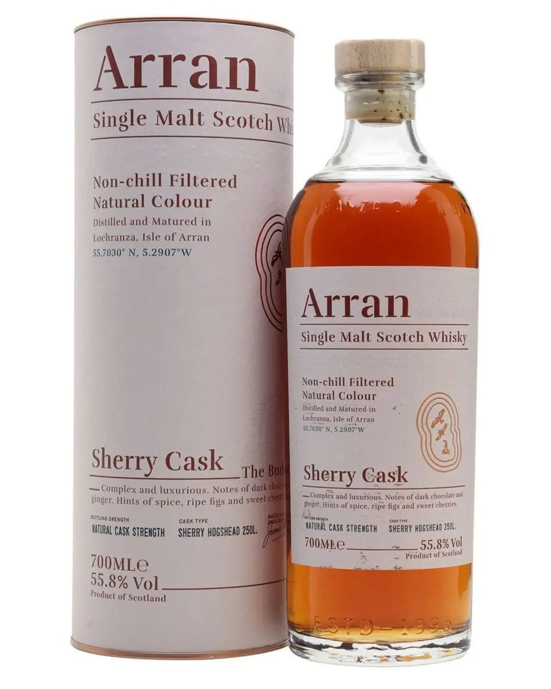 Arran "The Bodega" Sherry Cask Single Malt Whisky, 70 cl Whisky