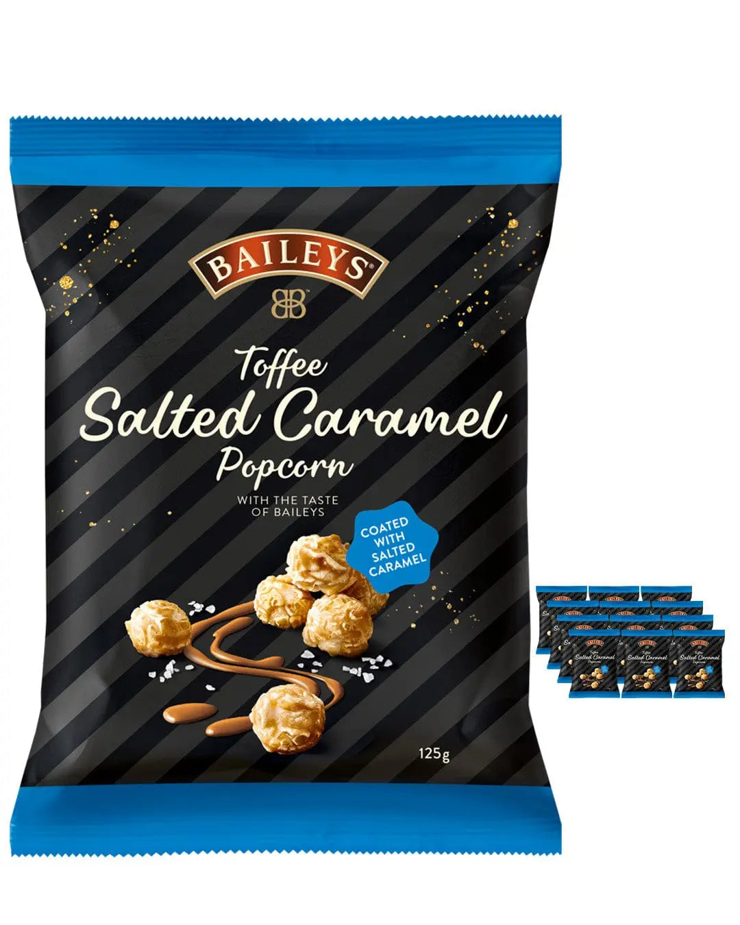 Baileys Salted Caramel Popcorn Multipack, 12 x 125 g Popcorn