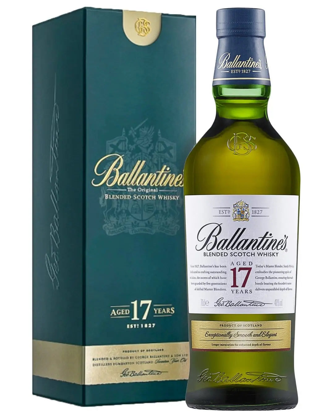 Ballantine's 21 Year Old Whisky, 70 cl – The Bottle Club