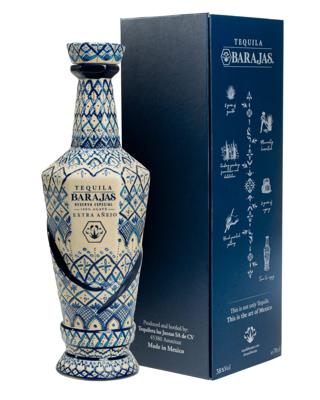 Barajas Extra Anejo Tequila, 70 cl Tequila & Mezcal