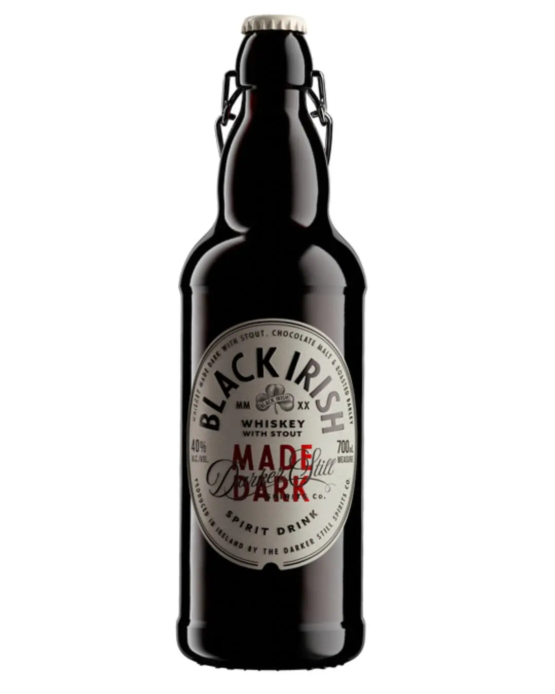 Black Irish Whiskey With Stout, 70 cl Whisky