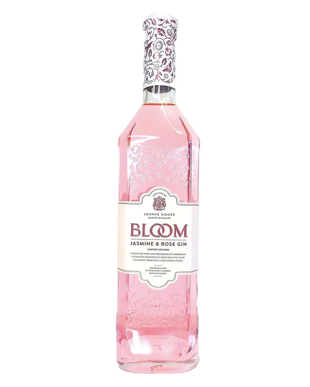 Bloom Jasmine & Rose Pink Gin, 70 cl Gin 5010296004595