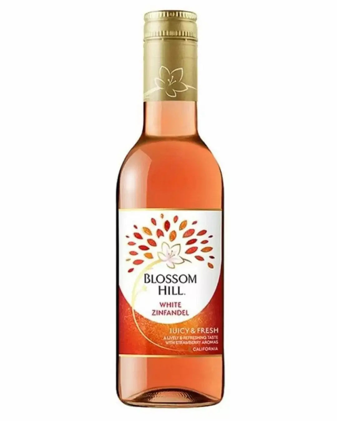 Blossom Hill White Zinfandel Rose Wine, 187 ml Wine Miniatures