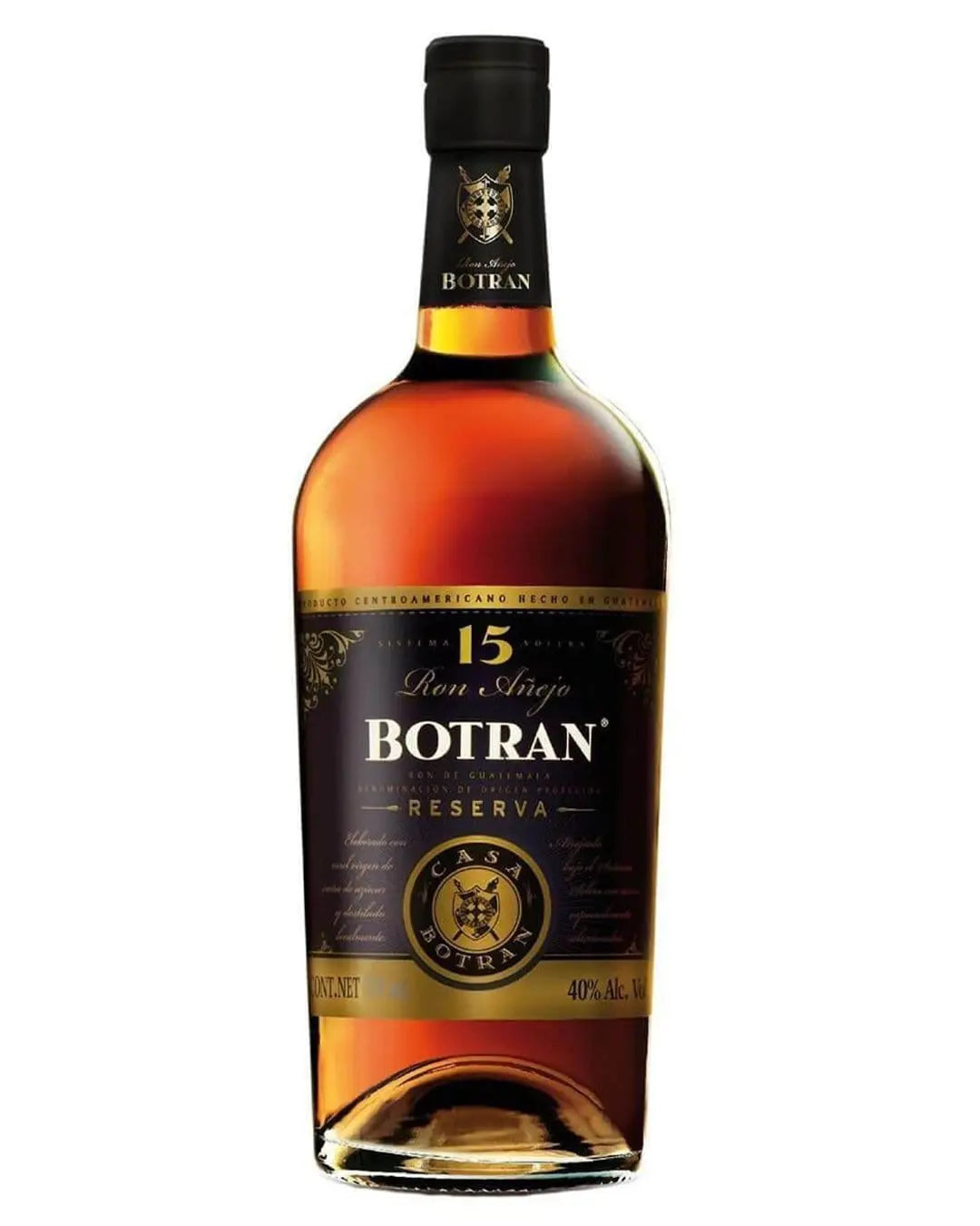 Botran Reserva 15 Year Old Anejo Reserva Rum, 1 L Rum 7401005008122