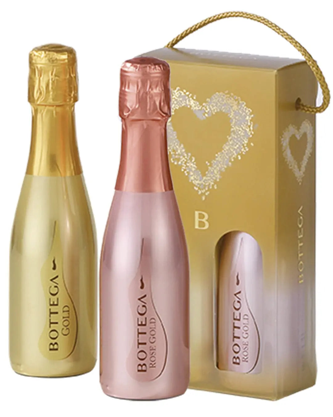 Bottega Confezione Birilli Glamour, 2 x 20 cl Wine Miniatures