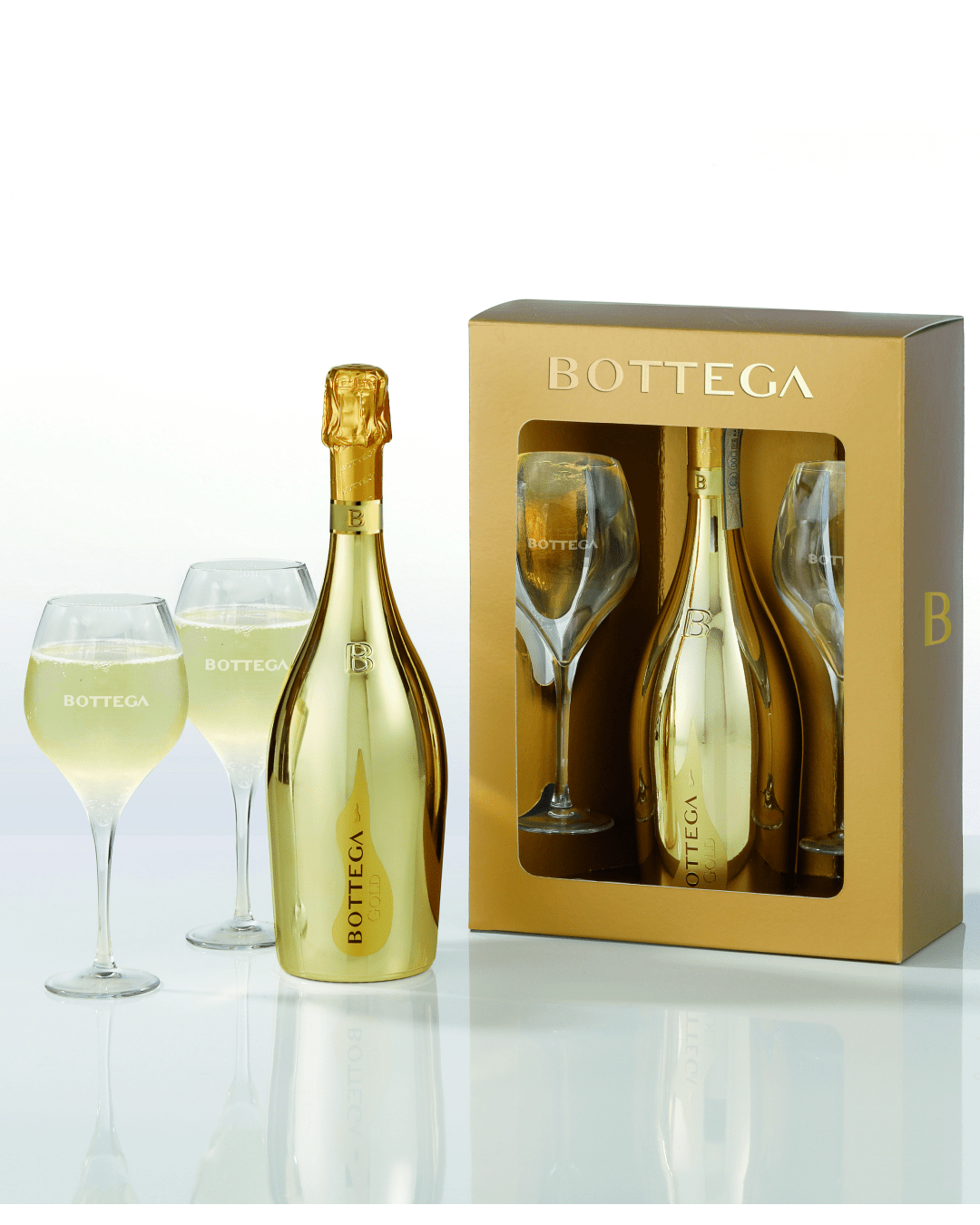 Bottega Confezione Glamour Gold Gift Set, 75 cl Champagne & Sparkling