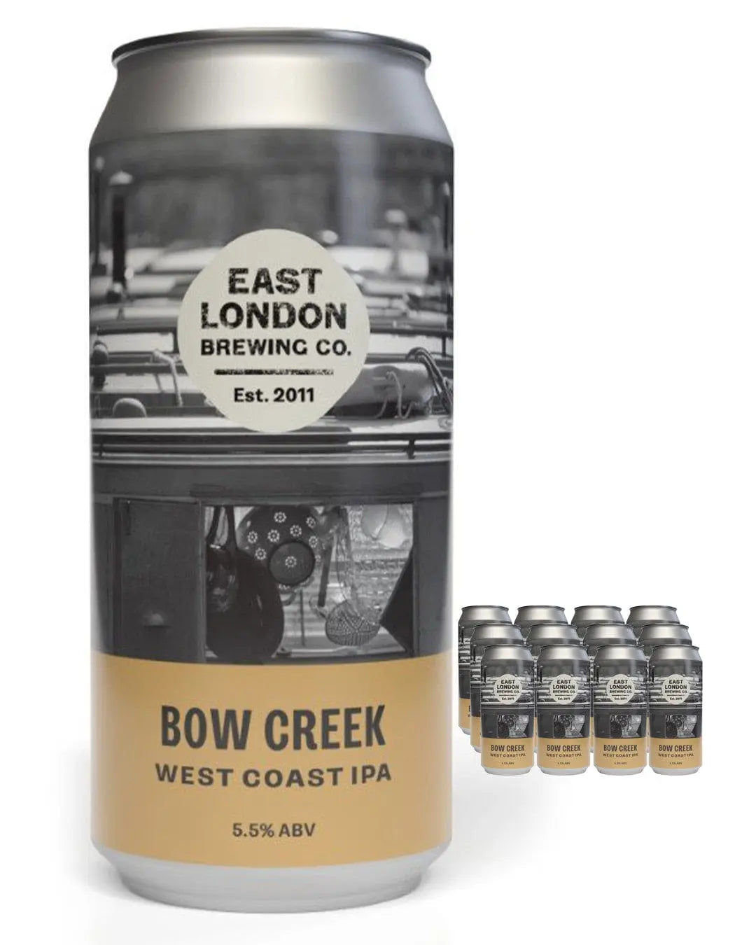 Bow Creek West Coast IPA Can Multipack, 12 x 440 ml Beer