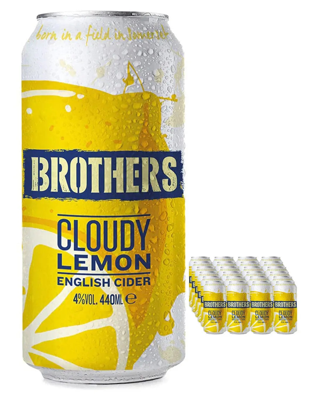 Brothers  Cloudy Lemon Cider Multipack, 24 x 440 ml Cider