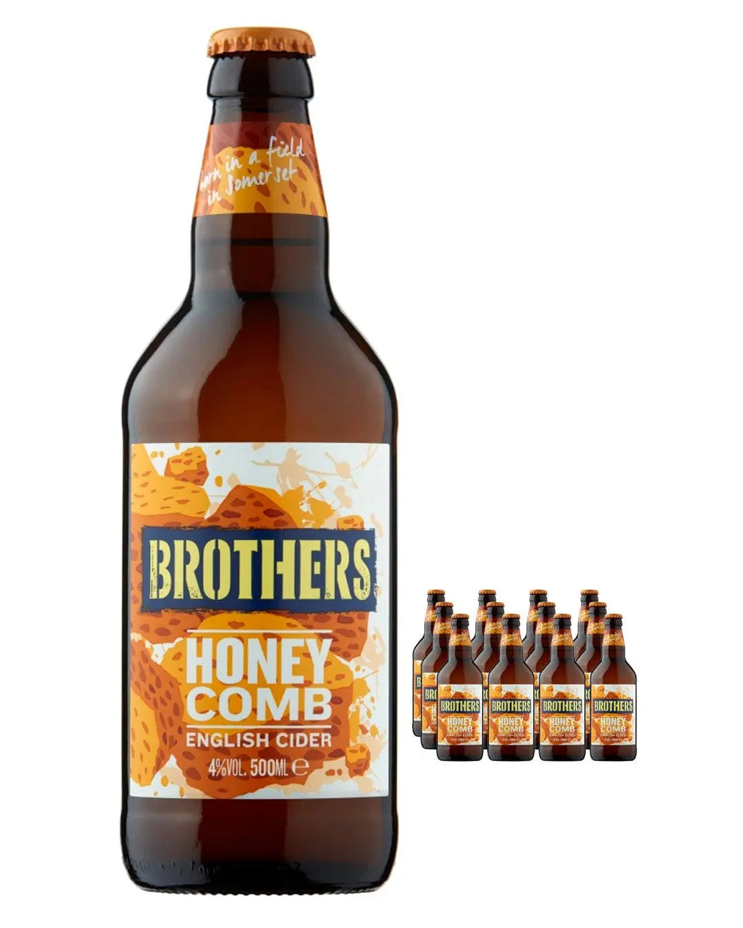 Brothers Honeycomb Cider Multipack, 12 x 500 ml Cider