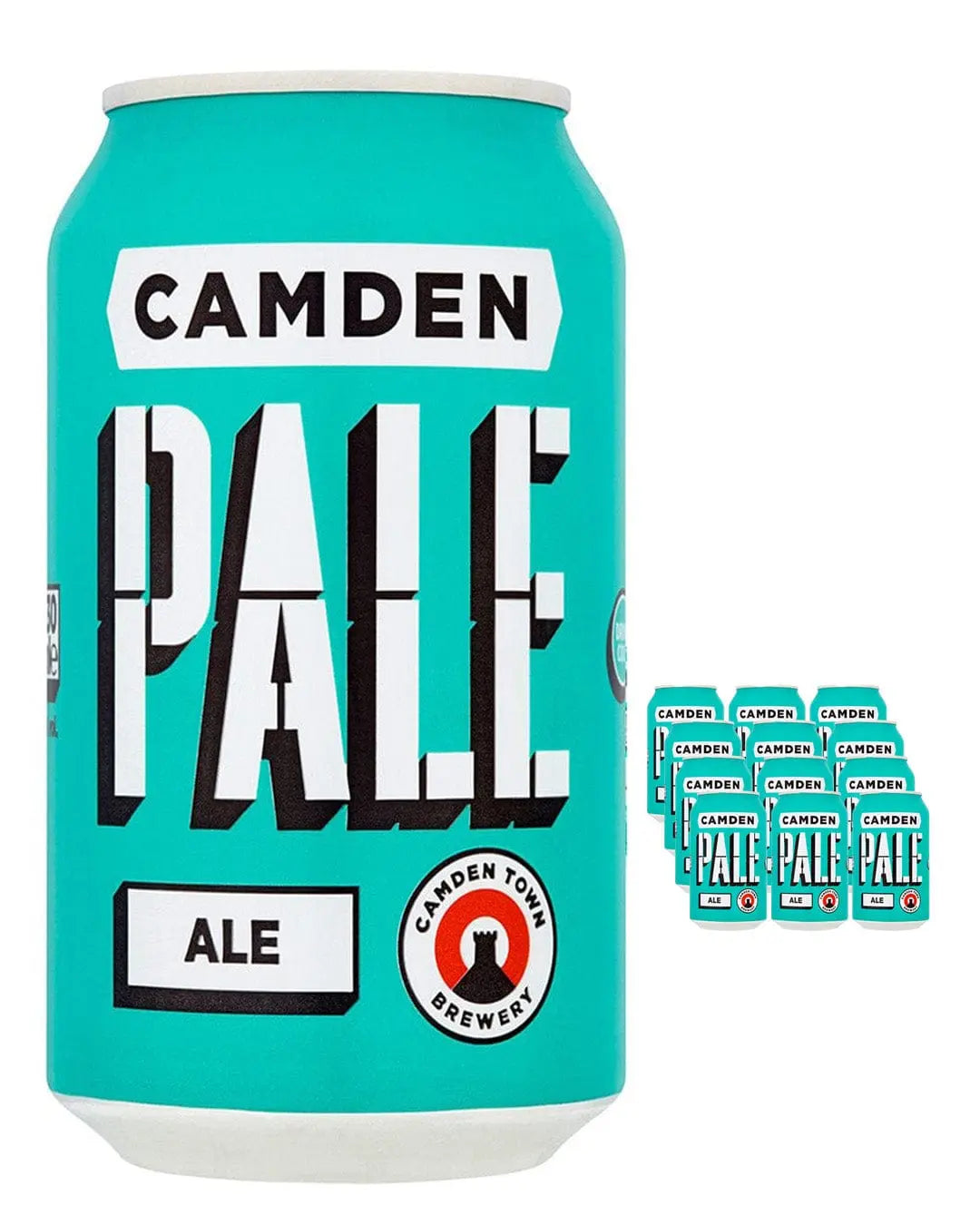 Camden Town Brewery Pale Ale Lager Can Multipack, 12 x 330 ml Beer