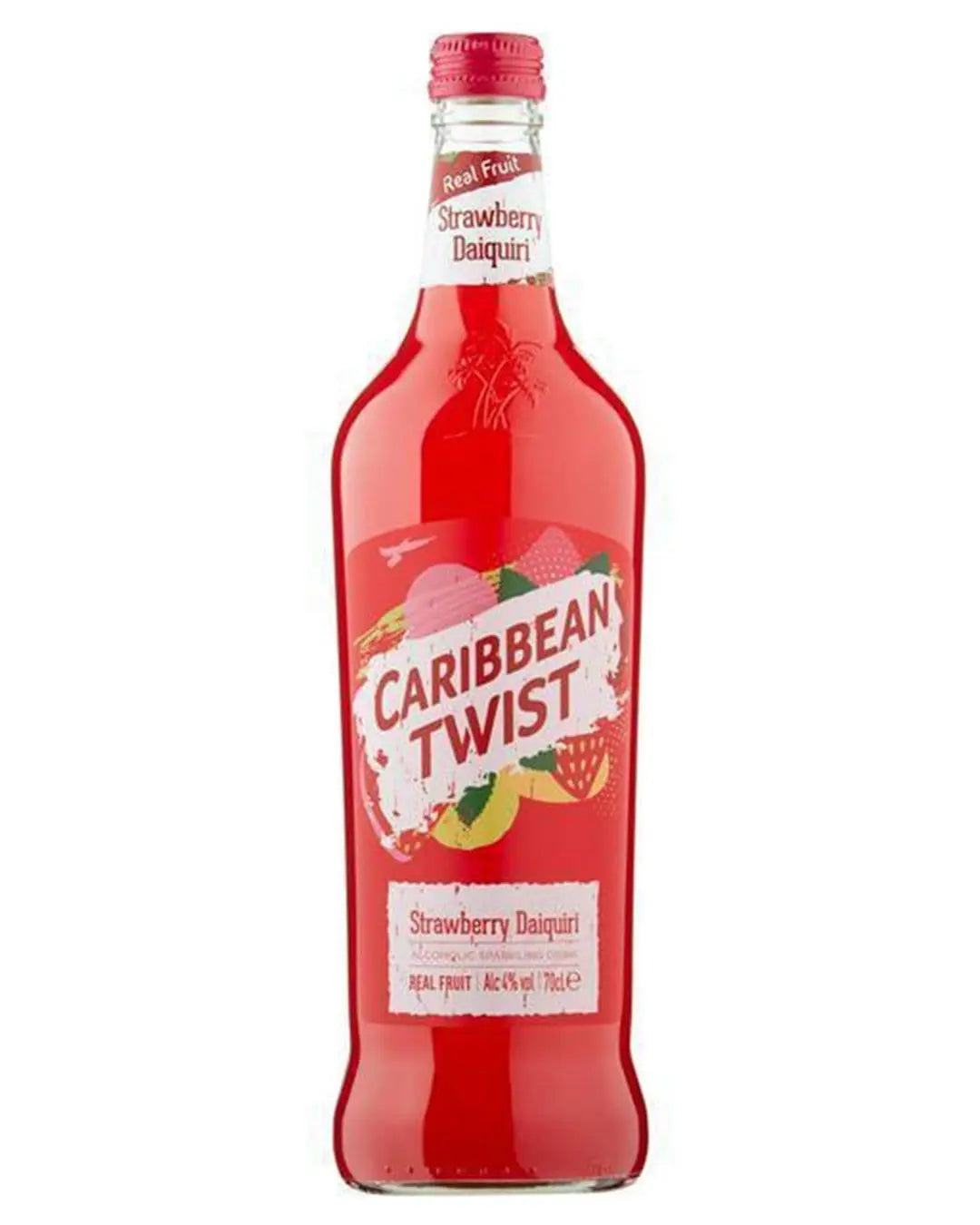 Caribbean Twist Strawberry Daiquiri, 70 cl Ready Made Cocktails