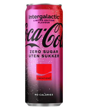 Coca-Cola Zero Intergalactic, 250 ml Soft Drinks & Mixers