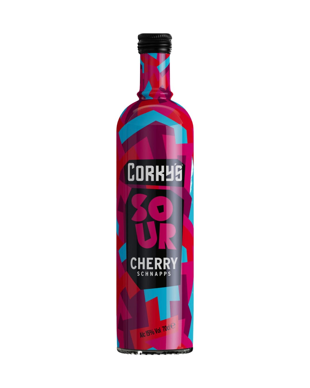 Corky's Sour Cherry Schnapps, 70 cl Liqueurs & Other Spirits