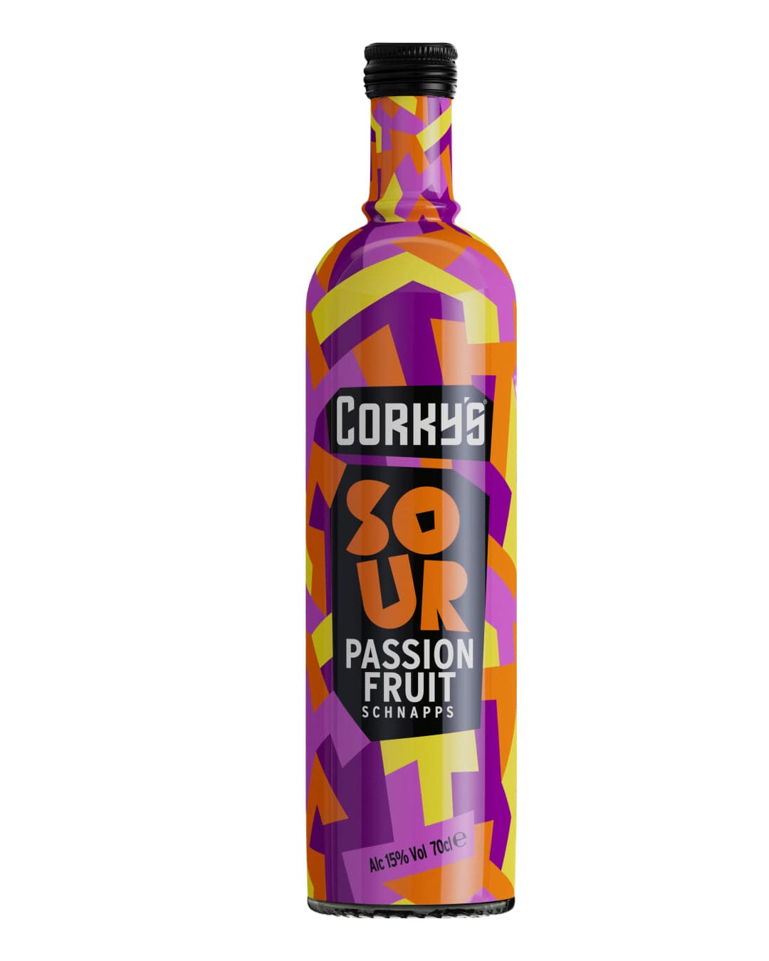 Corky's Sour Passionfruit Schnapps, 70 cl Liqueurs & Other Spirits