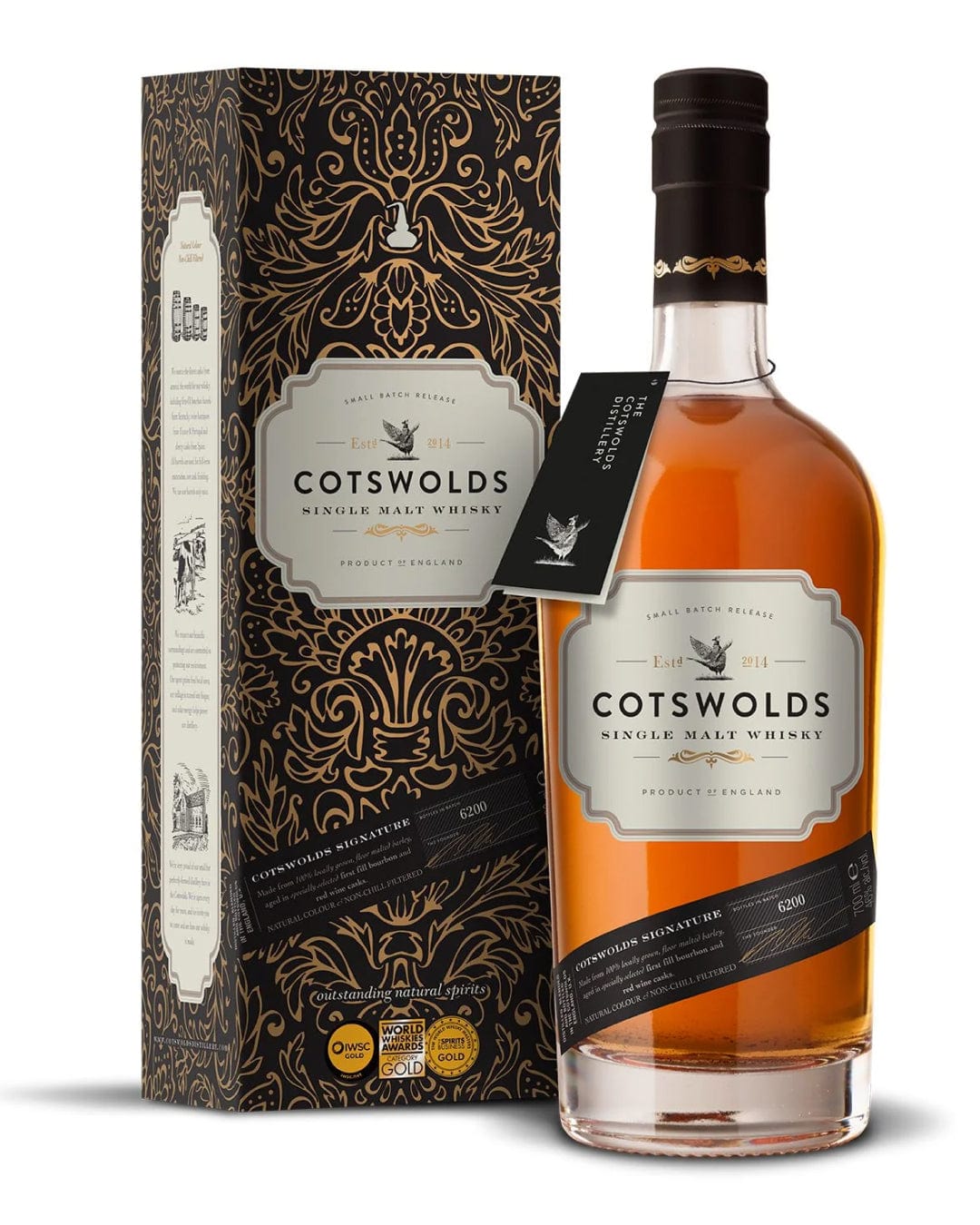 Cotswolds Signature Single Malt Whisky, 70 cl Whisky