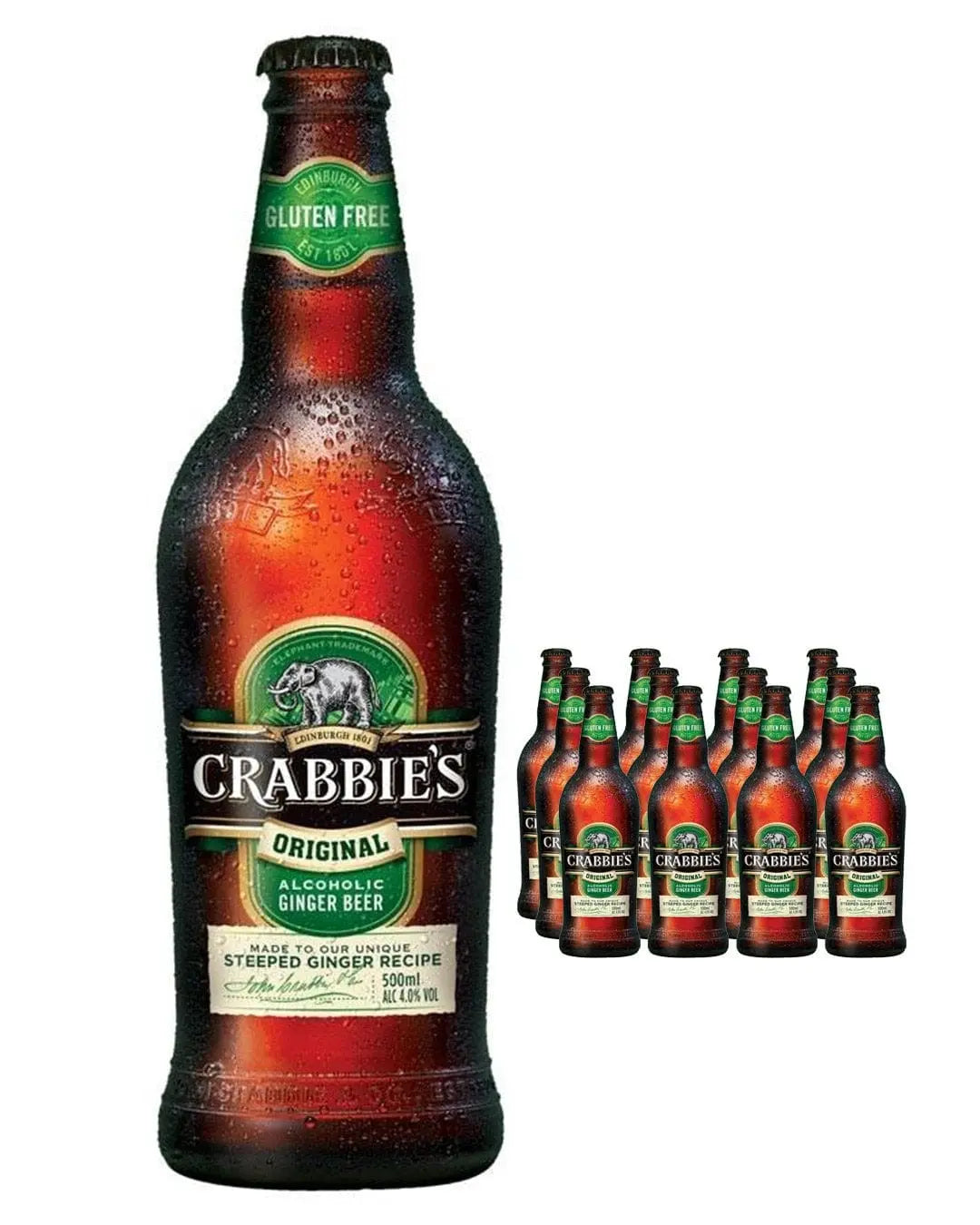 Crabbies Original Ginger Beer Multipack, 12 x 500 ml Beer 5011166028574