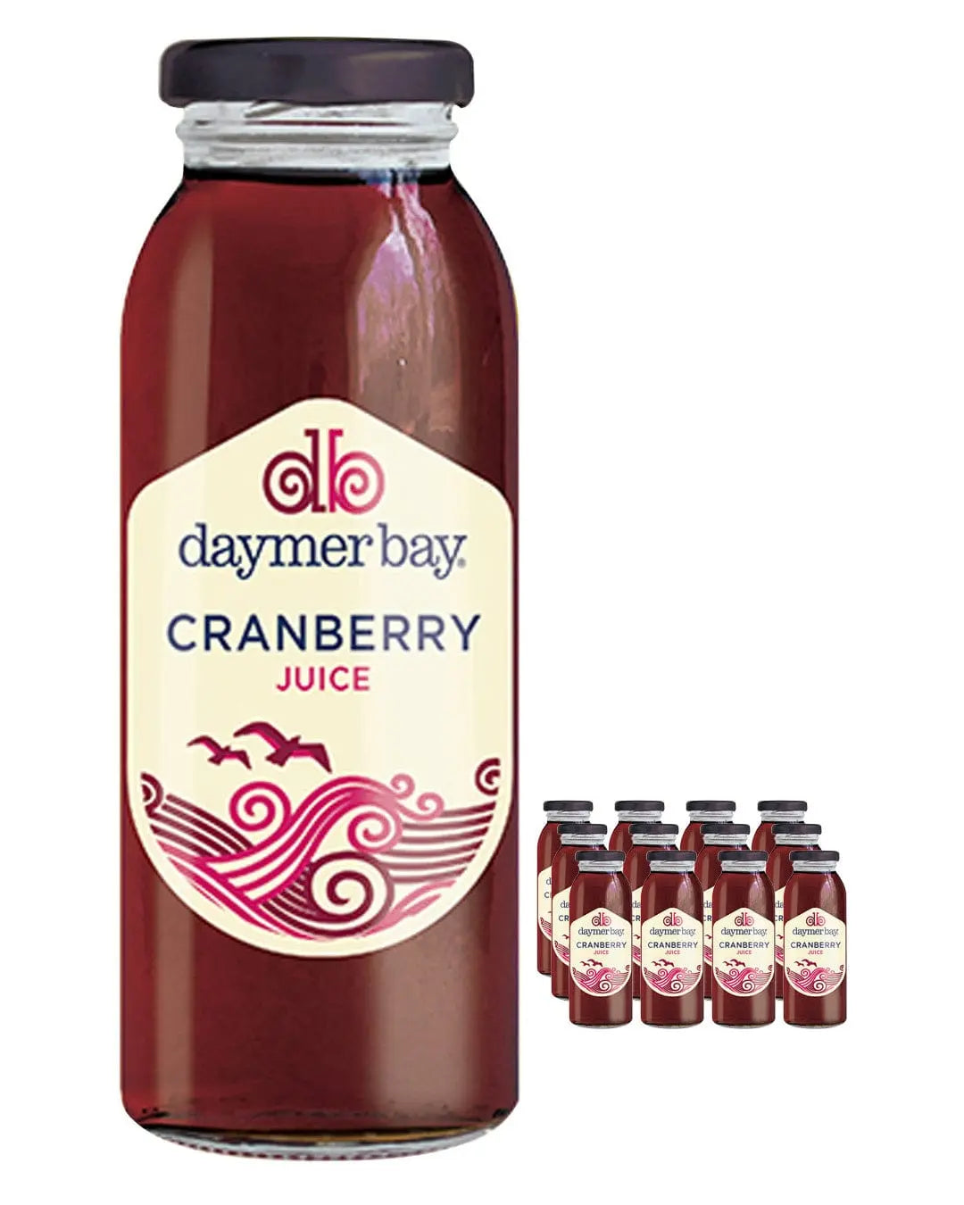 Daymer Bay Cranberry Juice Multipack, 12 x 250 ml Soft Drinks & Mixers 5013804000539