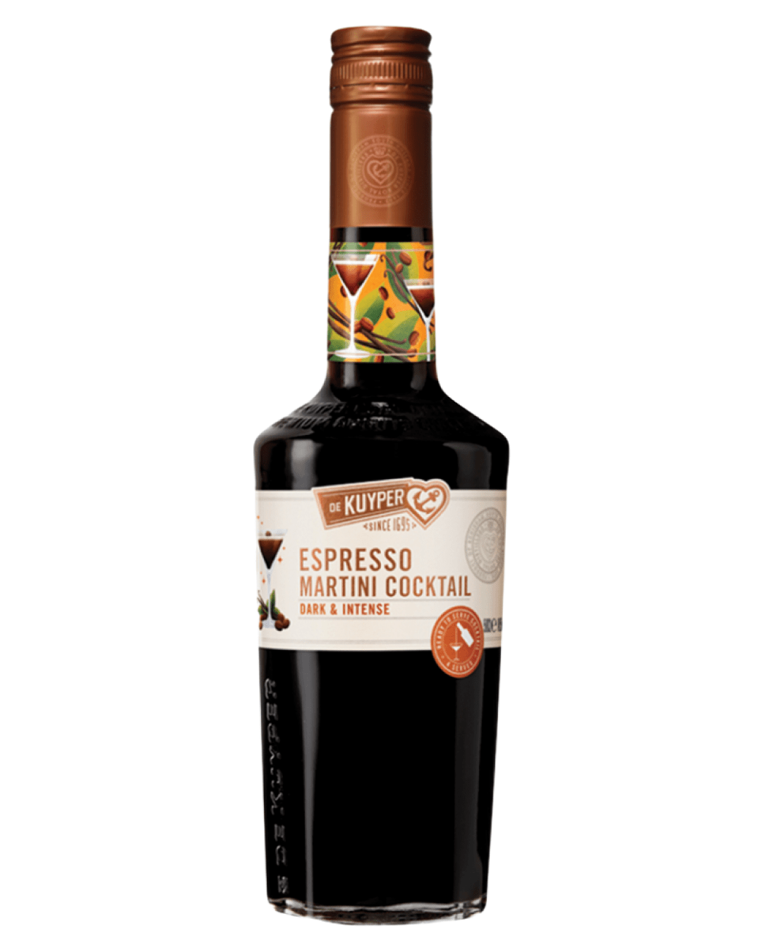 De Kuyper Espresso Martini Premixed cocktail, 50 cl Ready Made Cocktails