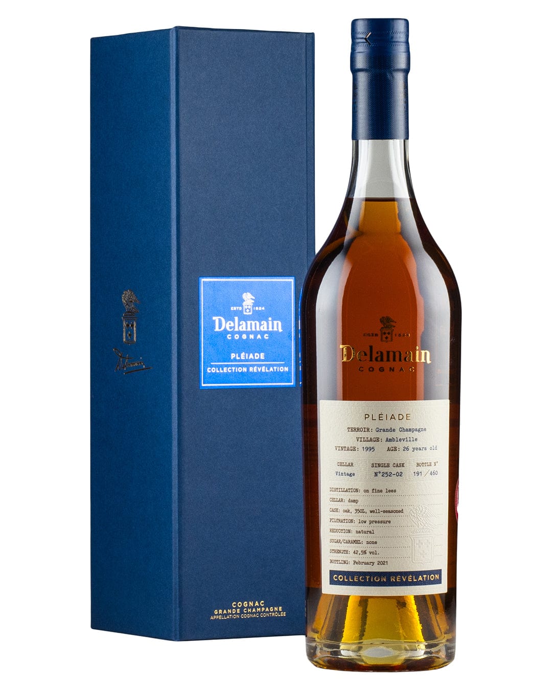 Delamain Single Vineyard Ambleville 1995 Cognac, 70 cl Cognac & Brandy