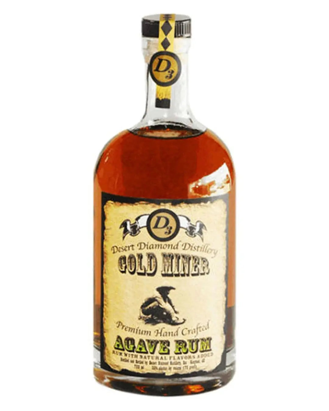 Desert Diamond Gold Miner Agave Rum, 75 cl Rum