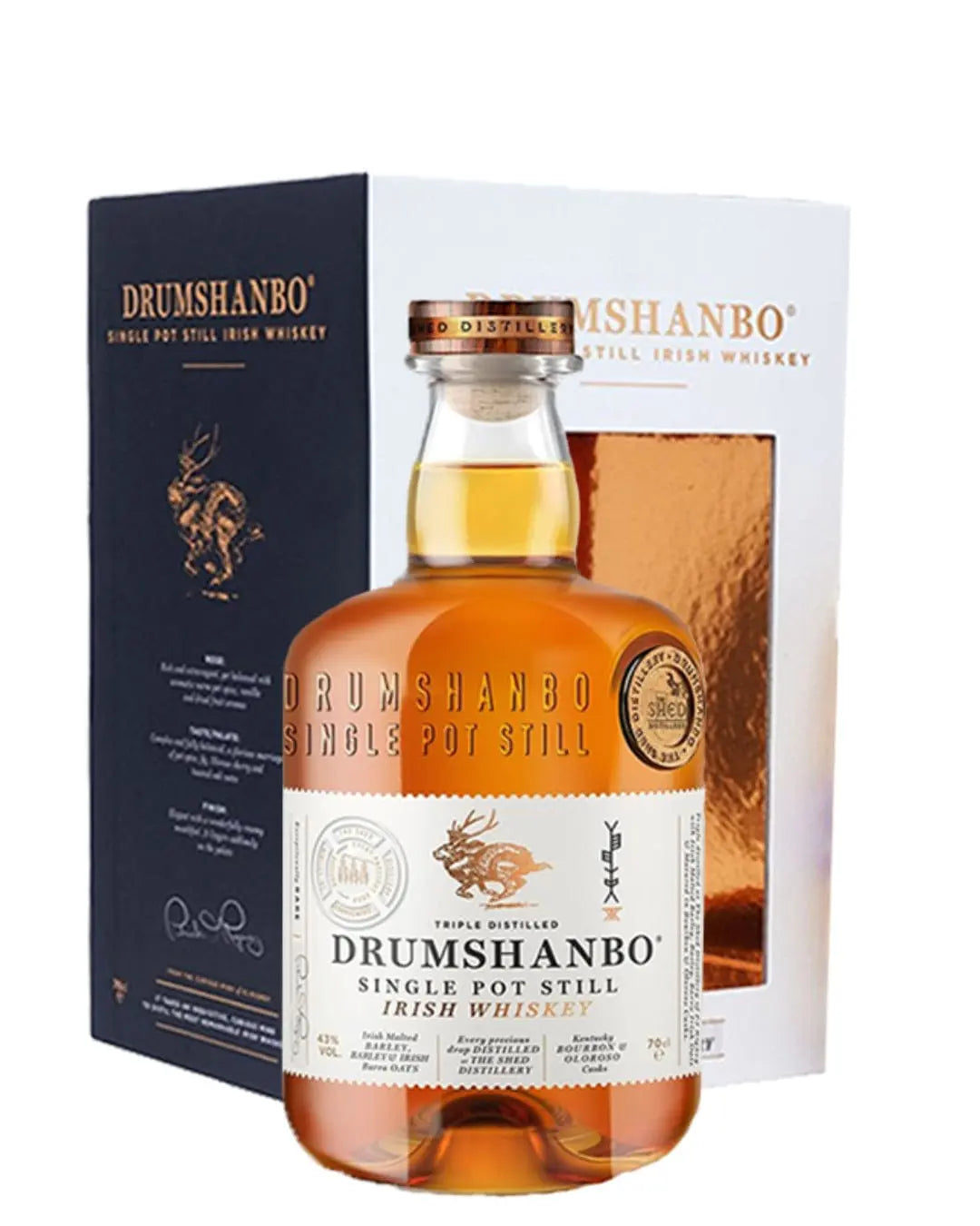 Drumshanbo Single Pot Still Irish Whisky, 70 cl Whisky 05391530350341