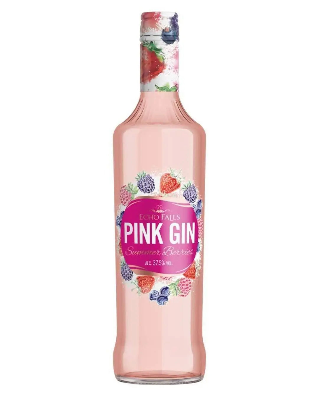 Echo Falls Summer Berries Pink Gin, 70 cl Gin 5010134917841