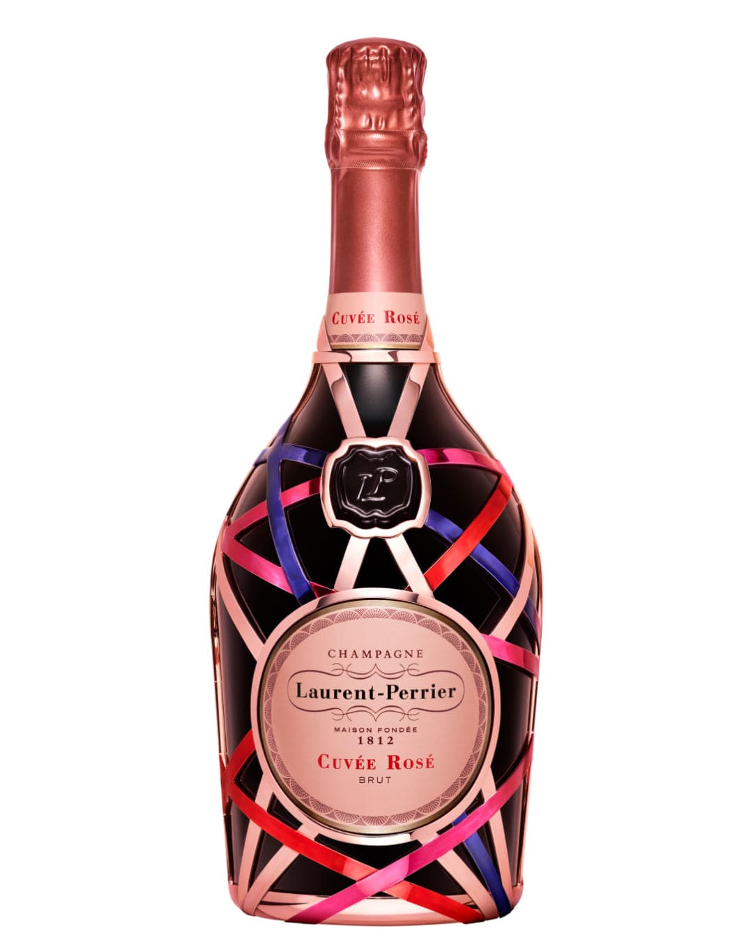 Exclusive Laurent-Perrier Cuvée Rosé Ribbons Champagne Limited Edition, 75 cl Champagne & Sparkling 3258434400003