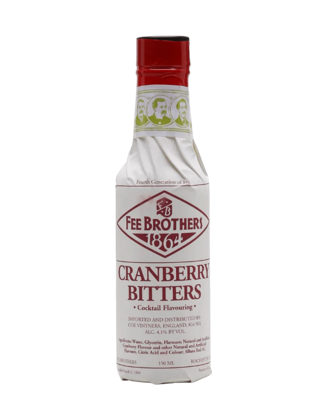 Fee Brothers Cranberry Bitters, 15 cl Cocktail Essentials