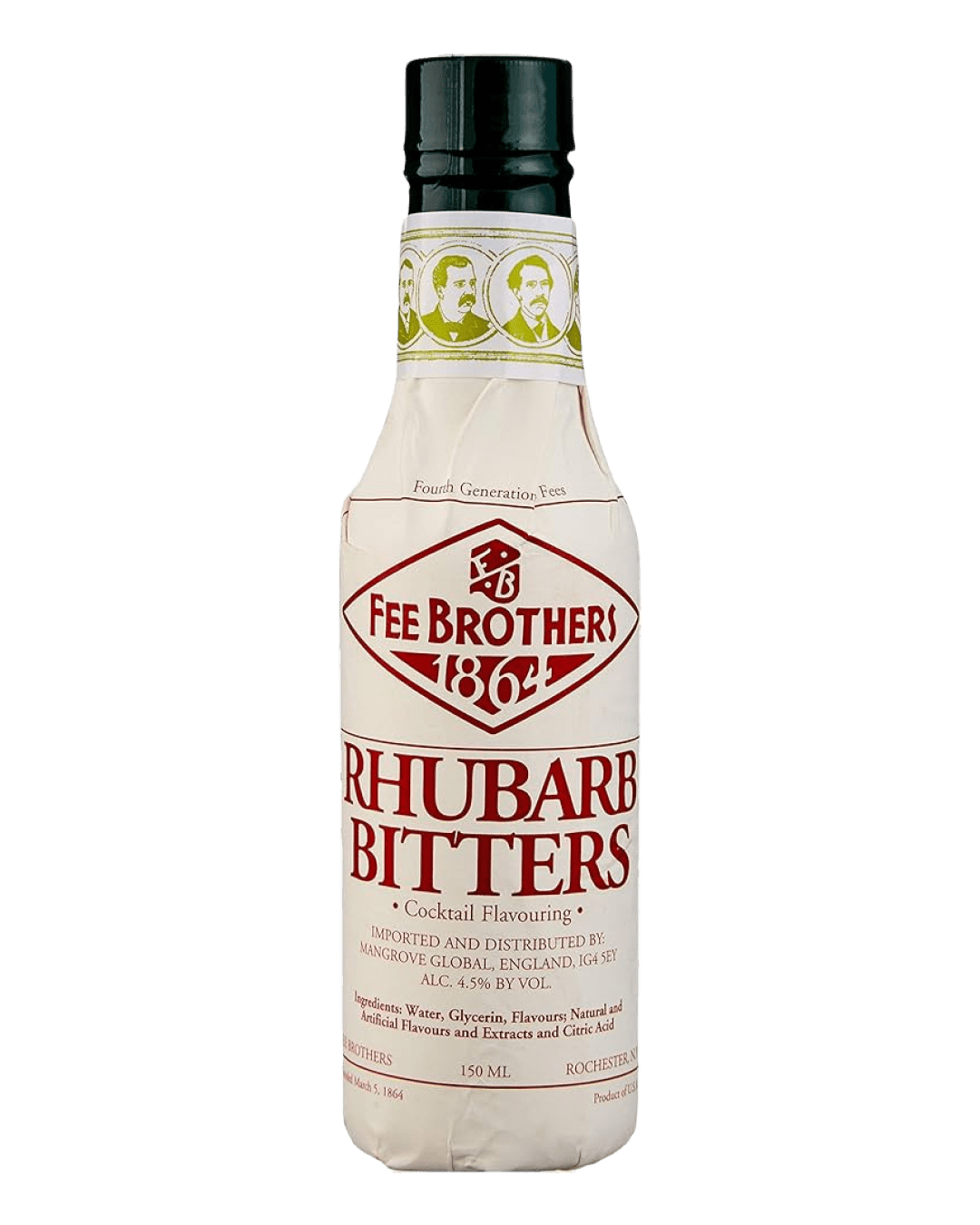 Fee Brothers Rhubarb Bitters, 15 cl Cocktail Essentials