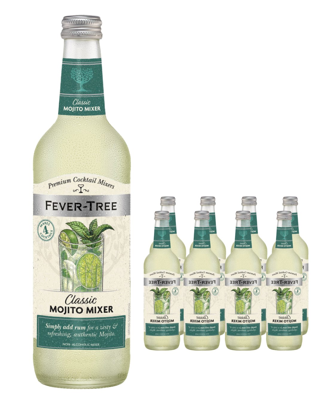 Fever Tree Classic Mojito Mixer Multipack, 8 x 500 ml Spirits